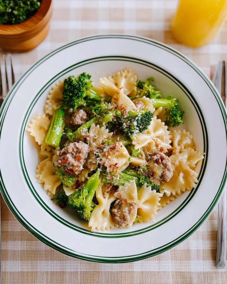 Sausage-Broccoli-Pasta-Recipe