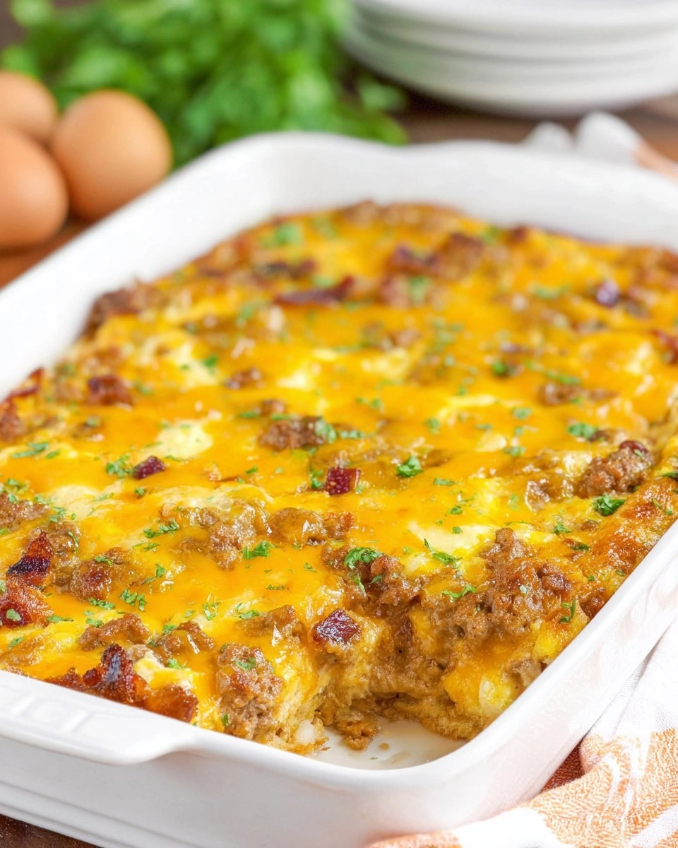 Sausage and Egg Breakfast Casserole
