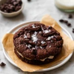Single-Serve-Chocolate-Sandwich-Cookie-Filled-with-Chocolate-Chip-Cookie-Dough-Recipe