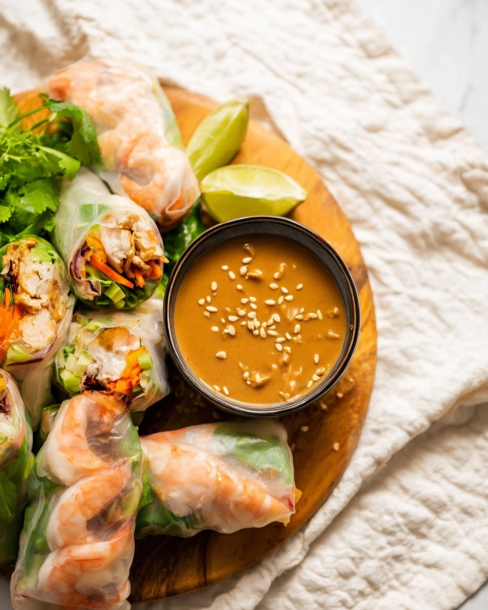 Spicy Peanut Sauce for Spring Rolls