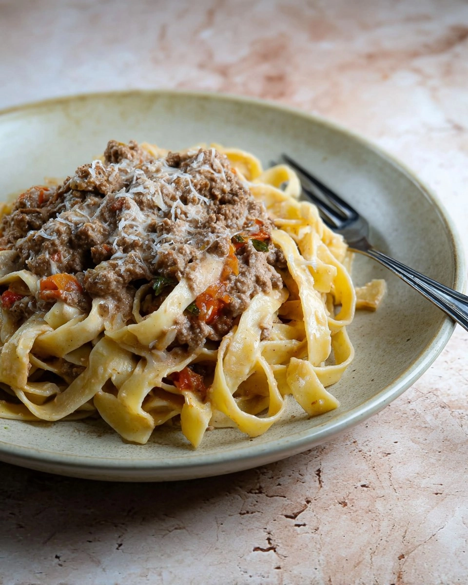 Tagliatelle al Ragu Bianco