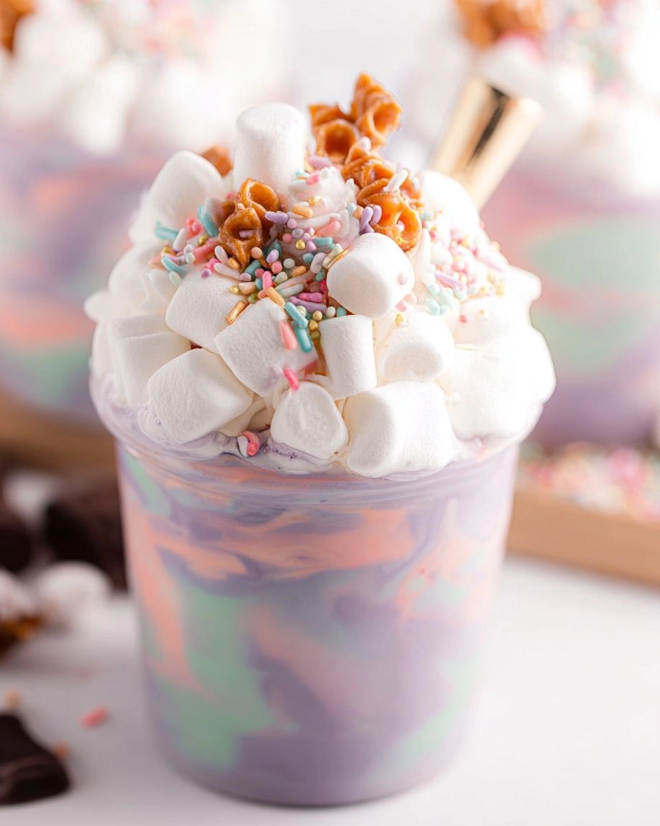 Unicorn Dessert Cups