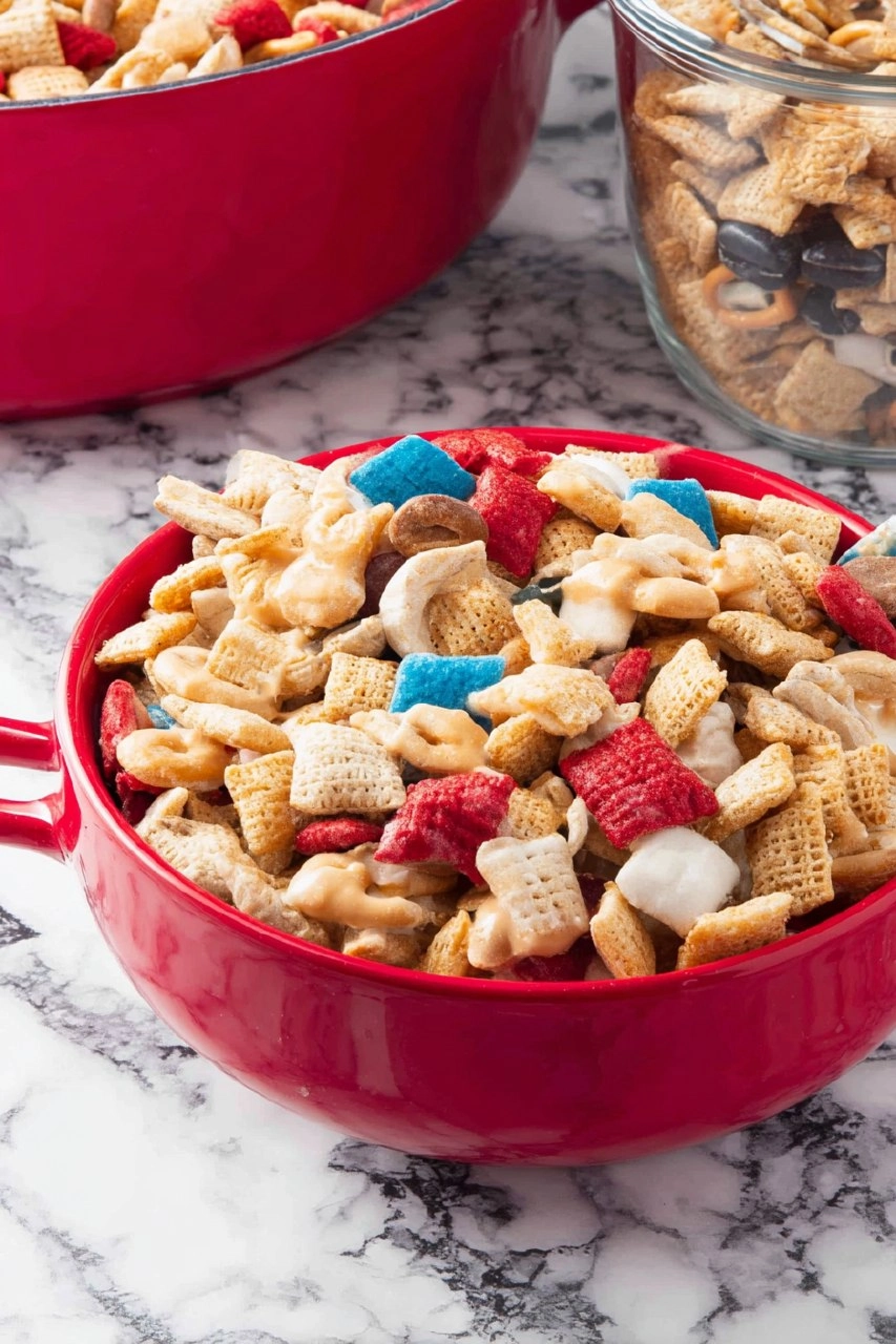 4th of July Chex Mix