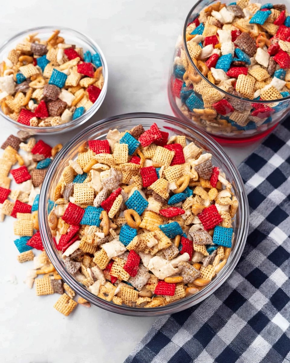 4th of July Chex Mix