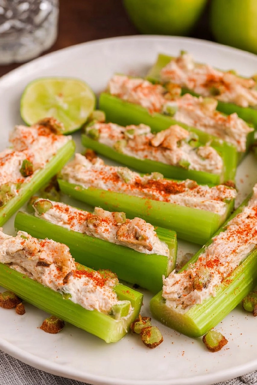 Caesar Stuffed Celery 127 Caesar Stuffed Celery