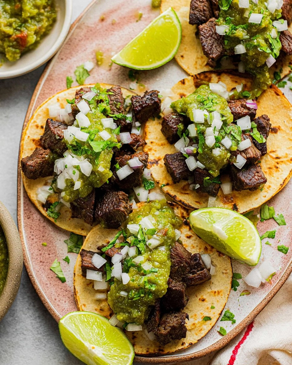 Carne Asada Vampiro Tacos
