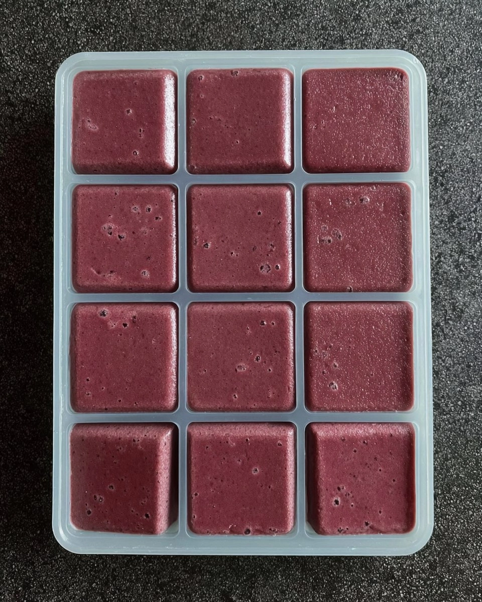 Chocolate Cherry Smoothie Cubes 66 Chocolate Cherry Smoothie Cubes
