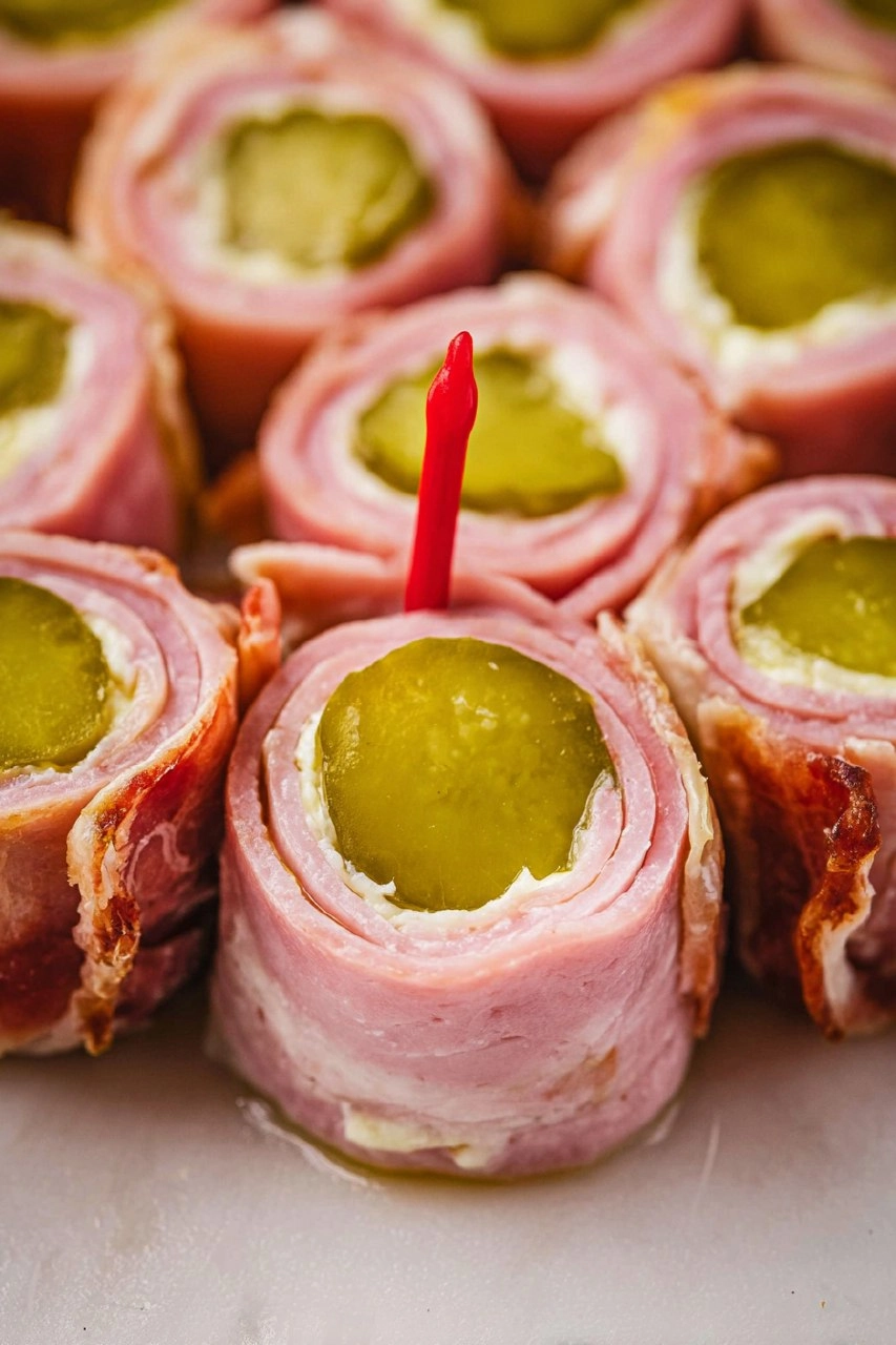Ham and Pickle Roll Ups 72 Ham and Pickle Roll Ups
