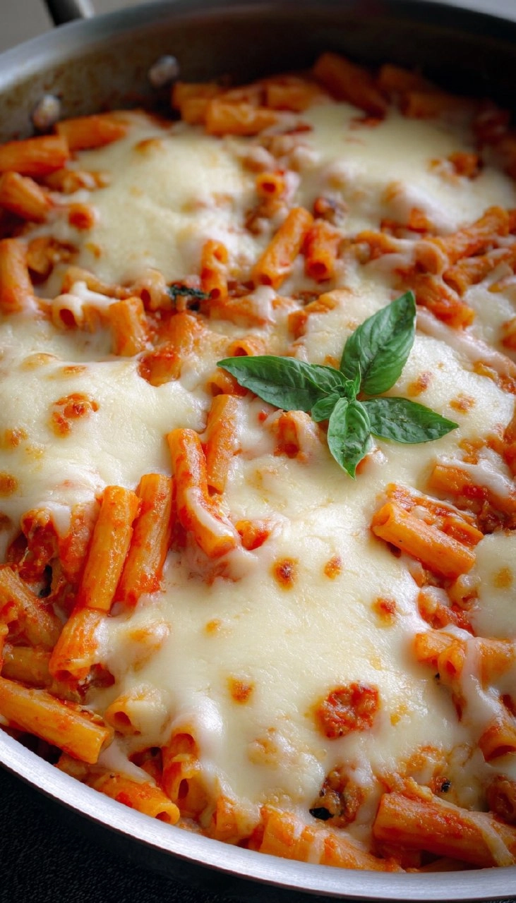 One-Pan Baked Ziti