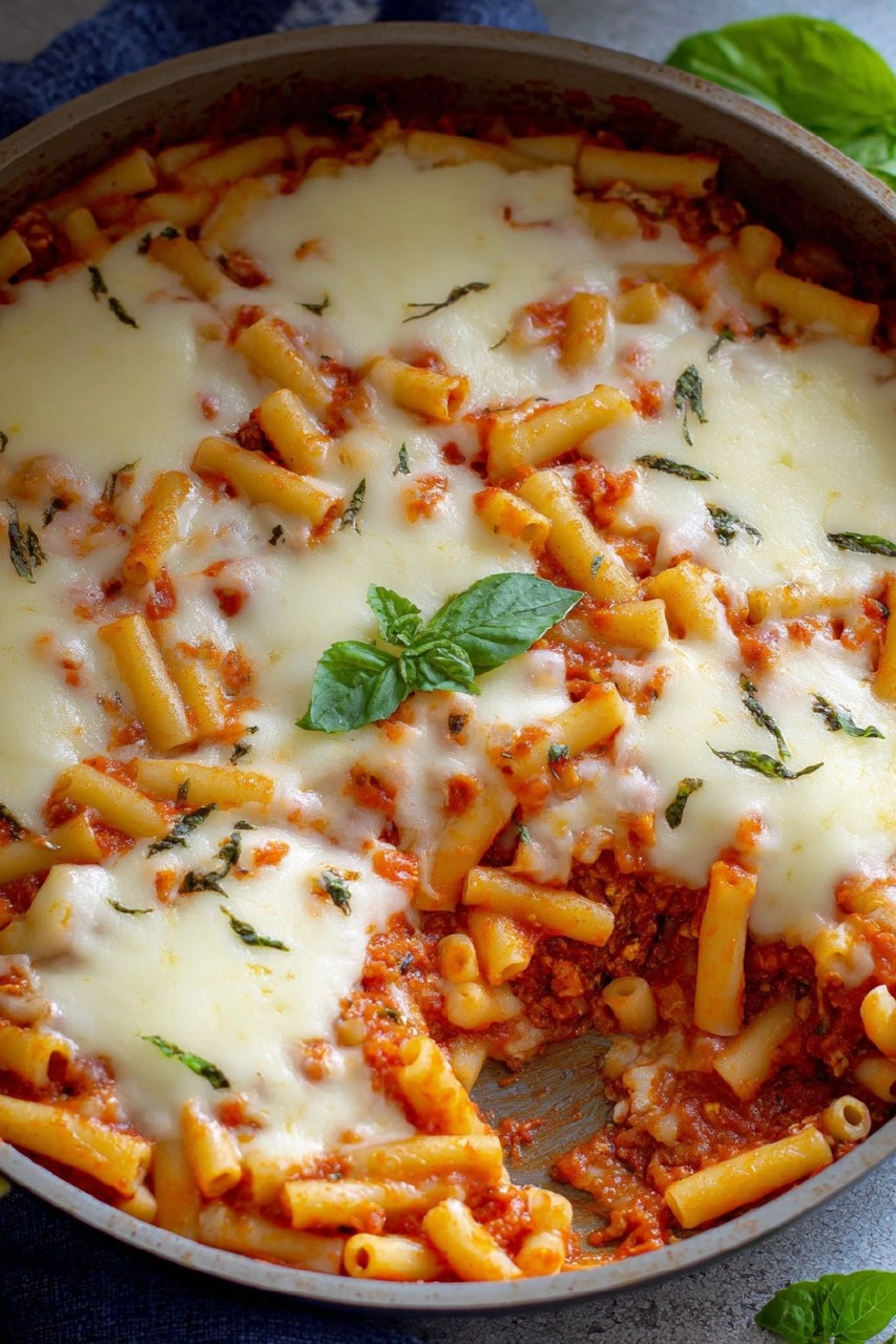 One-Pan Baked Ziti