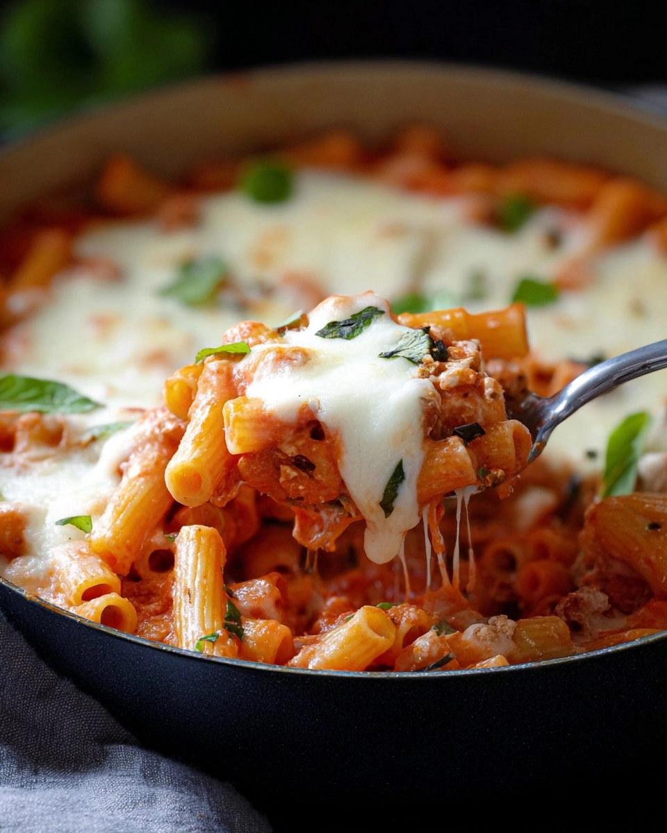 One-Pan Baked Ziti