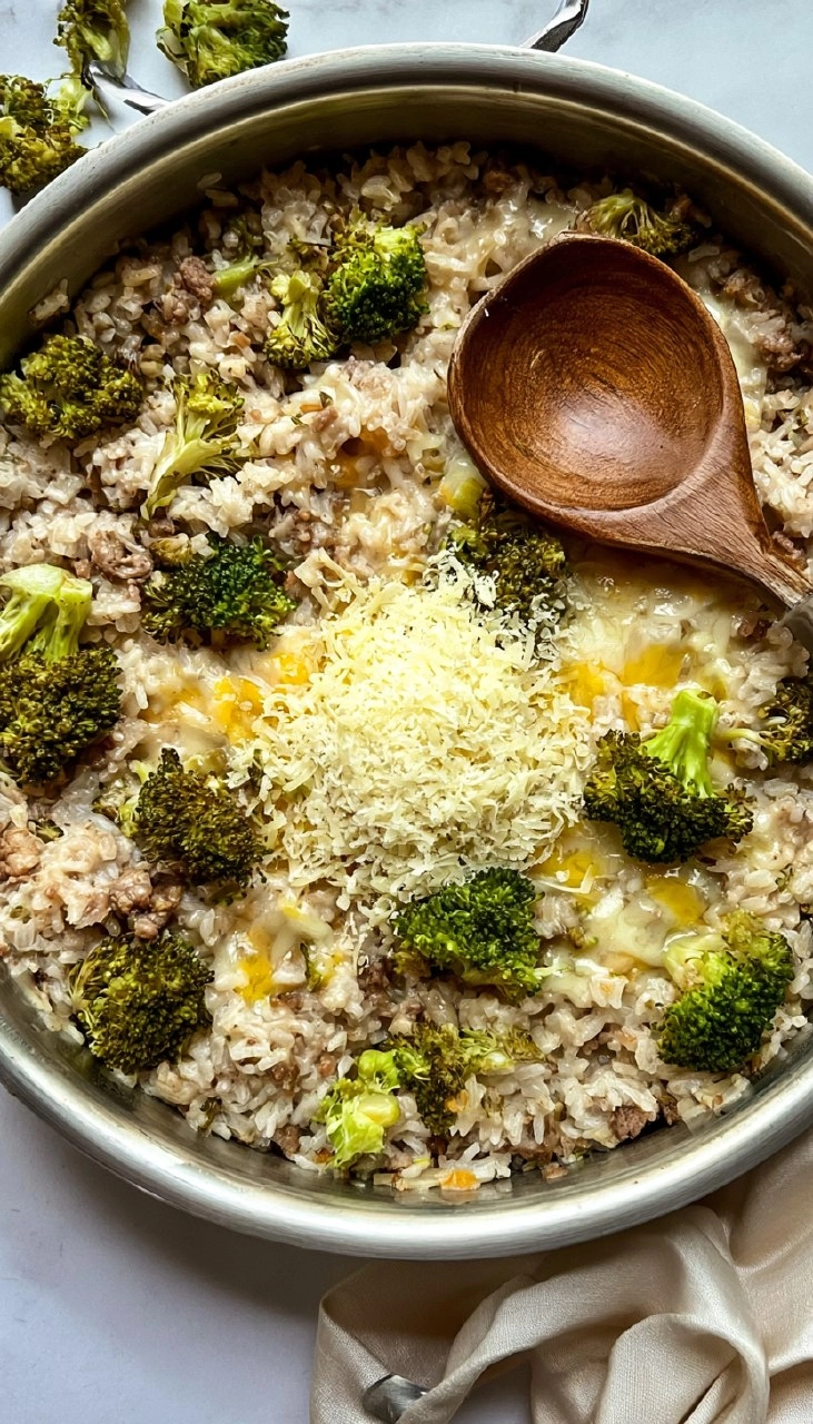 One-Pot-Broccoli-Cheddar-and-Rice-Recipe