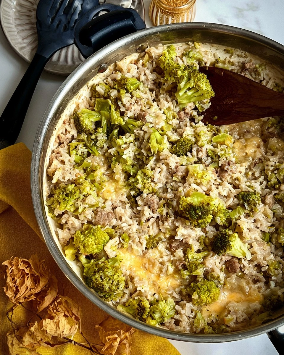 One Pot Broccoli Cheddar and Rice 130 One Pot Broccoli Cheddar and Rice