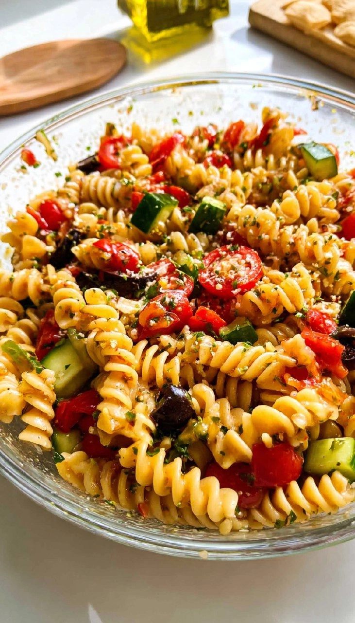 Pasta-Salad-with-Italian-Dressing-Recipe