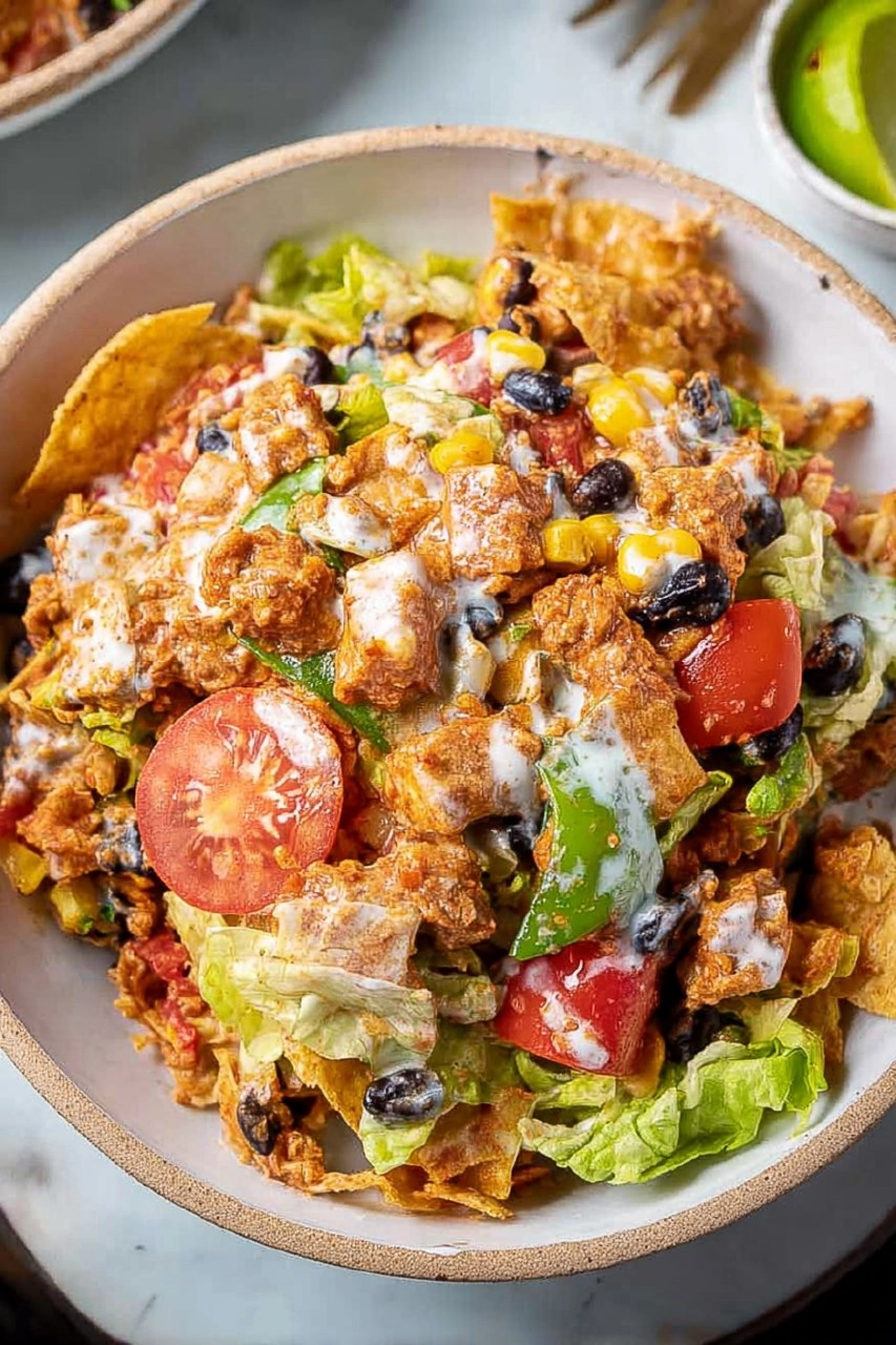 Vegan Taco Salad 102 Vegan Taco Salad
